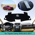 Противоскользящий коврик для Toyota Camry 50 XV50 2012  2017, накладка на приборную панель, Солнцезащитный коврик, коврик для приборной панели, противогрязные автомобильные аксессуары 2013