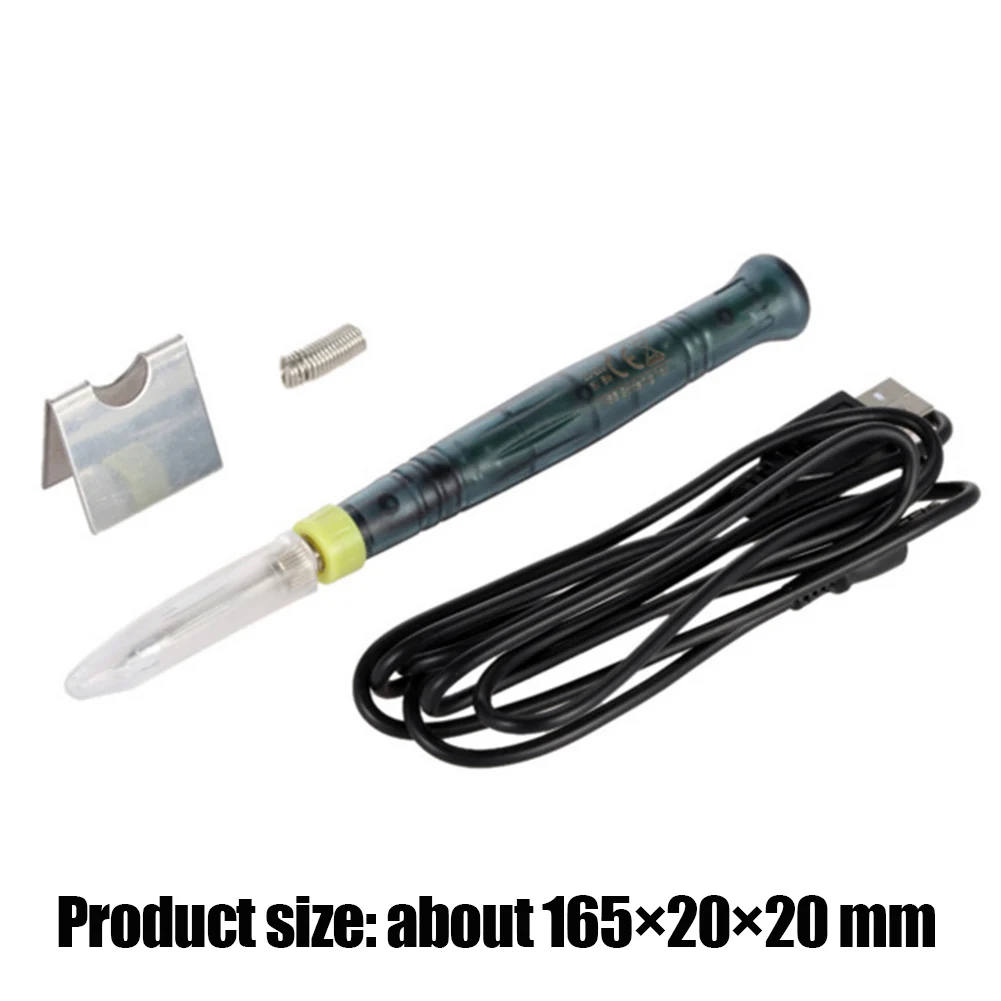 

Mini Soldering Iron Fast Heating Electric Solder Iron Rework Station Mini Handle Heat Pencil Welding Repair Tools
