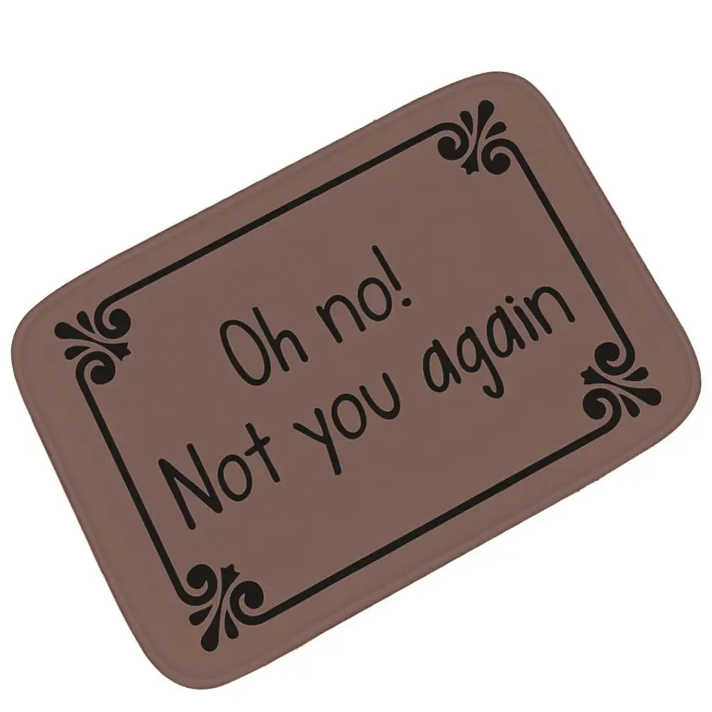 Прямая поставка домашний декоративный коврик для входной двери мужская пещера