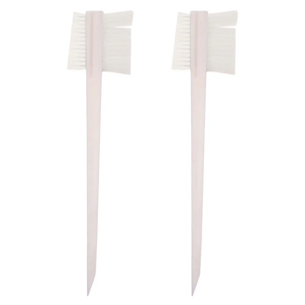 

2Pcs Car Engine Oil Dirt Removal Double-sided Tire Rim Cleaning Brush car microfiber towel