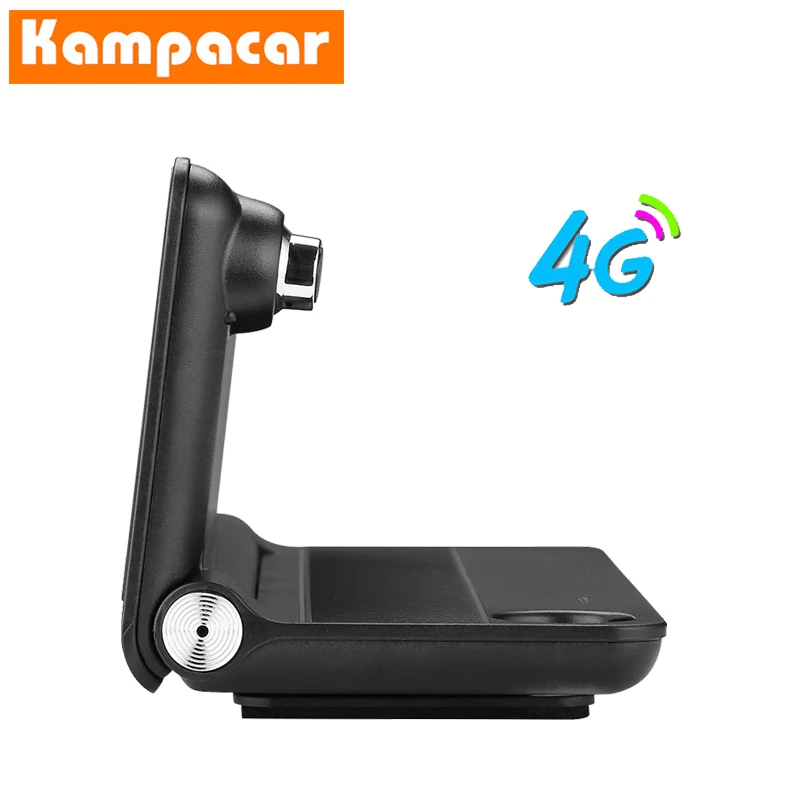 Kampacar 8,0 дюймов Android Smart зеркало заднего вида камера 4G gps навигации Dvrs с двумя объективами двойной тире Wi Fi видео регистраторы