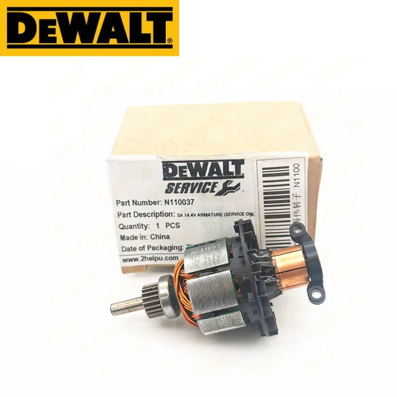 DeWALT DC18V 14 4 V Якорный двигатель для DCD785C2 DCD780 DCD780C2-B2 DCD780B Motor N110036 N595065 | Инструменты