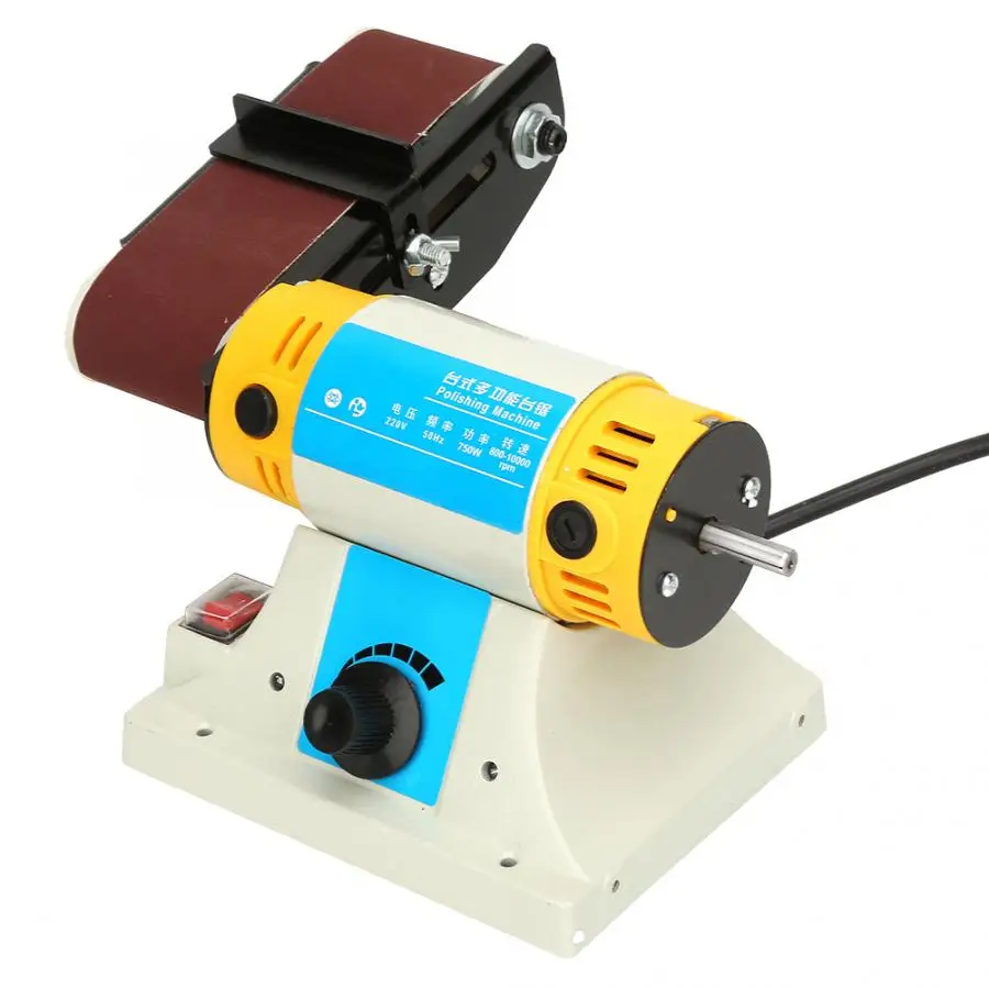 Шлифовальная машина электрическая шлифовальная настольная ленточная