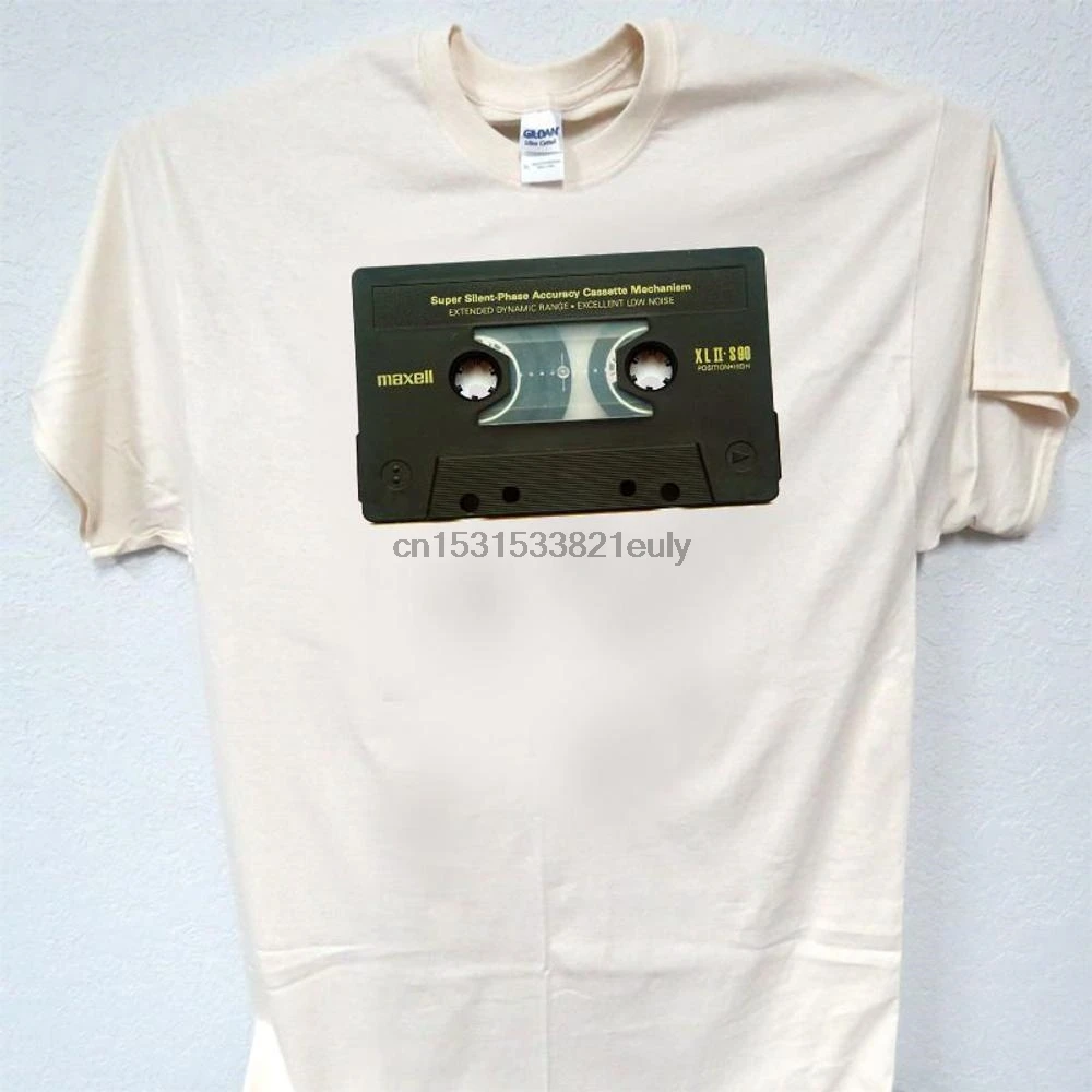 Винтажная Старая школьная крутая Мужская футболка цвета слоновой кости с лентой