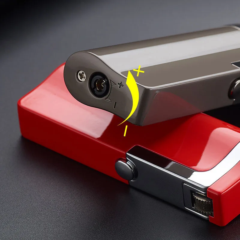 

Double Fire Open Flame Converted Into Windproof Flame Lighter Butane Gas Creativity Turbo Cigarette Accessories Gadgets For Men