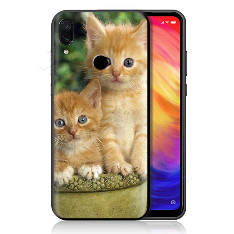 6 Чехол с забавным котенком котом для Xiaomi Redmi 4A 4X5 5A 6 6A 7 7A S2 Note Go K20 Pro Plus Prime 8T - Цвет: 6