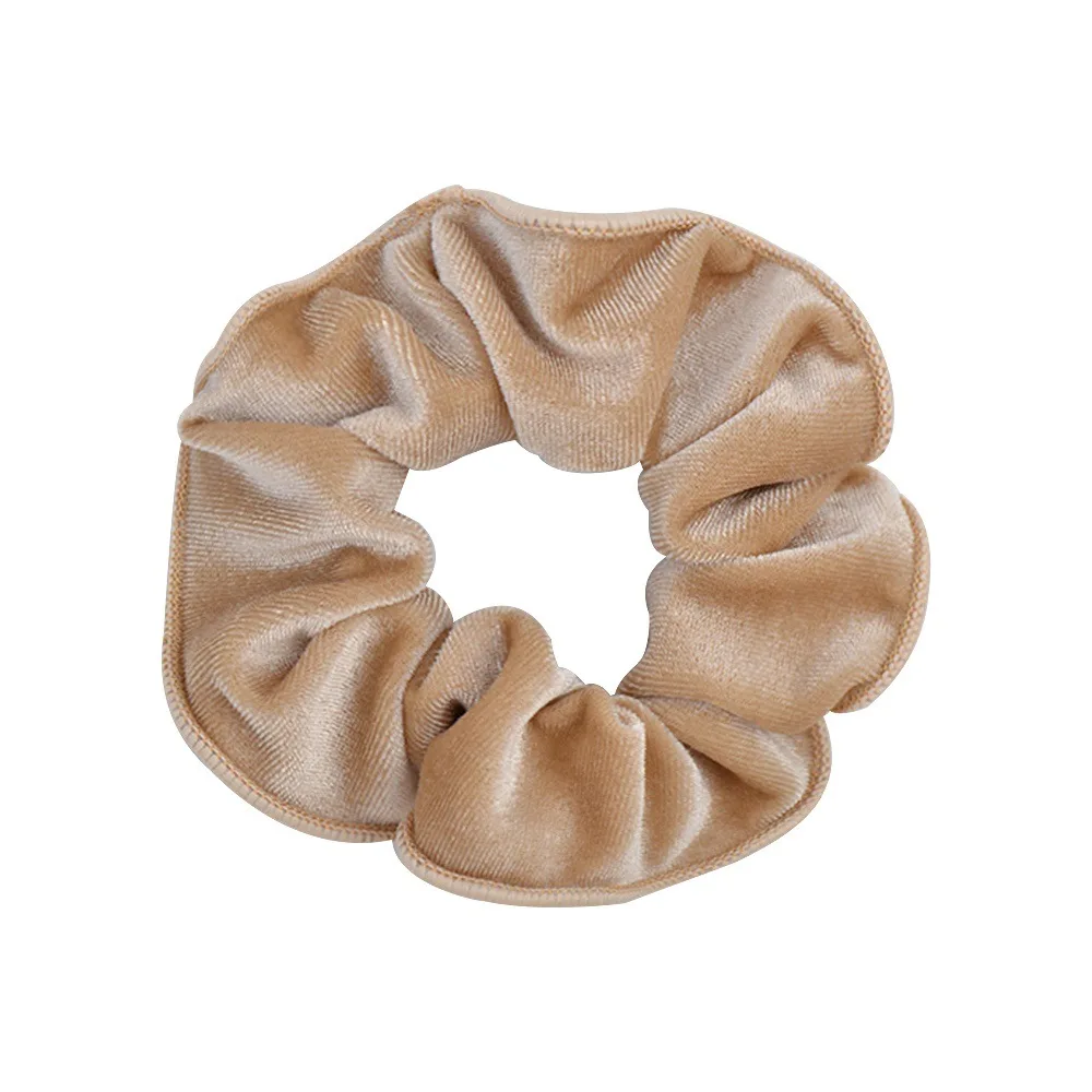 

16 Color Large Intestine Hair Band Girl Bandeau Corduroy Hair Band Solid Color Flannel Hair Accessories Gift Factory Wholesale