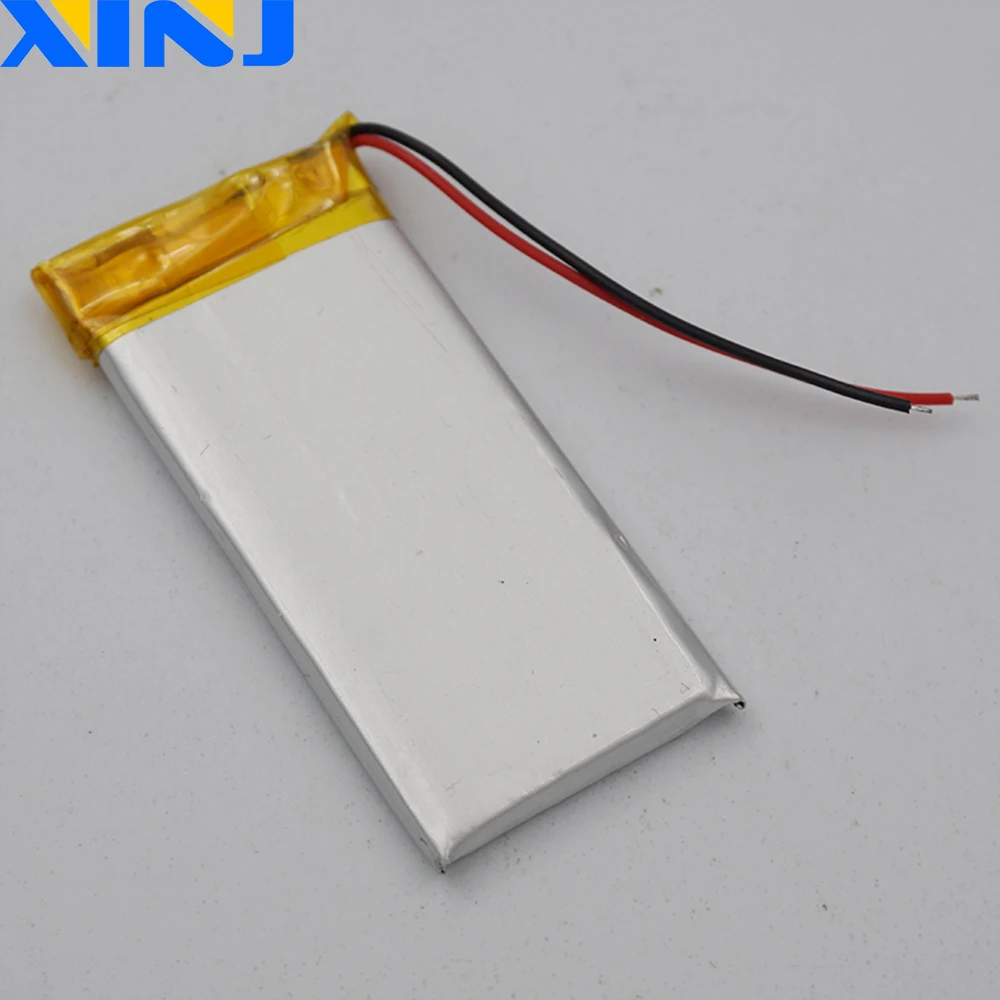 XINJ 10 шт. 3 7 в 400 мАч полимерная литиевая батарея Lipo 402248 для DVC DVR камера MP4