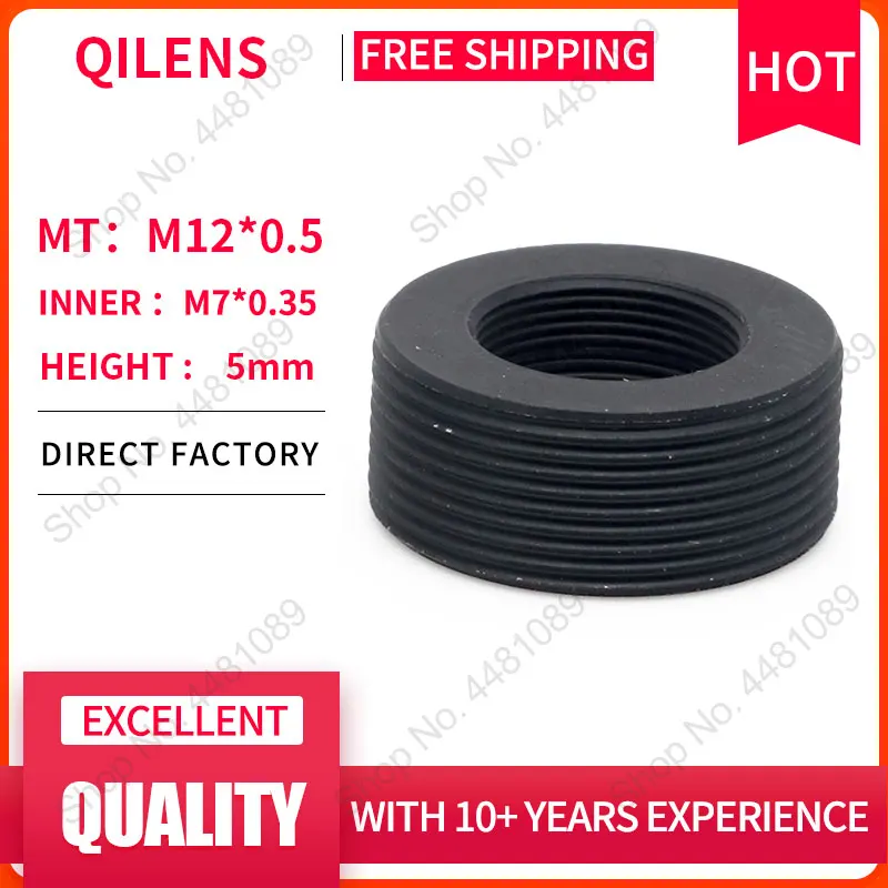 

QILENS Переходное кольцо M12 на M7