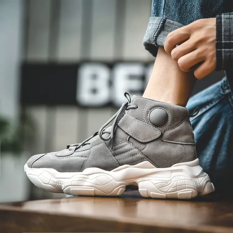 Модные мужские кроссовки брендовые Дизайнерские на массивной платформе