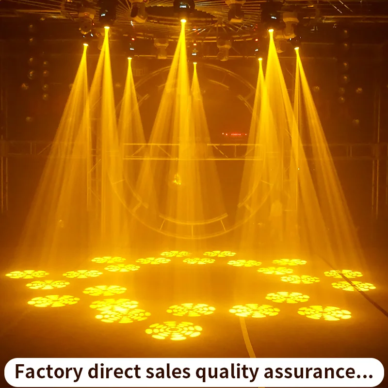 

60w Moving Head Light DMX512 Light Beam 60W RGBW 4in1 Led DMX Stage Light LED DJ Disco Spot Light Stage Party Home Club Show