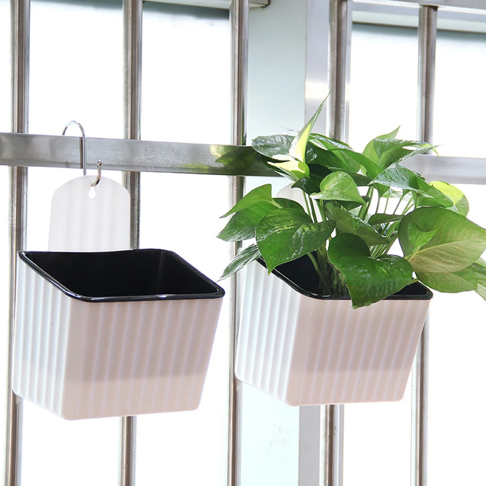 Настенный цветочный горшок настенный пластиковый бонсай для офиса домашнего