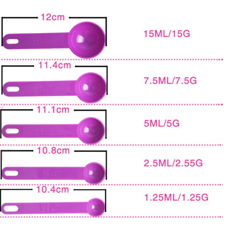 5 шт./компл. кухонная мерная ложка чайная для кофе стандартные кухонные мерные