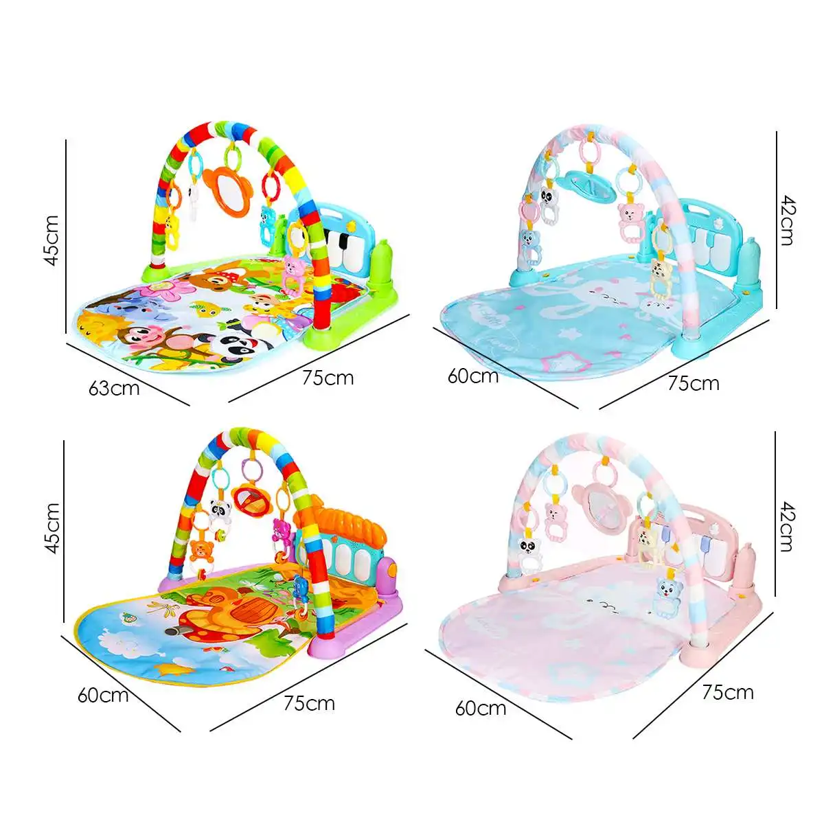 

Baby Carpet Play Mat Music Puzzle Mat With Piano Keyboard Baby Gym Mat Infant Playmat Early Education Crawling Game Pad Toy