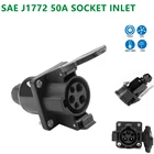 Адаптер EVSE Type 1 SAE J1772, розетка 16A 32A AC, на входе, Электромобиль, автомобильное зарядное устройство EV
