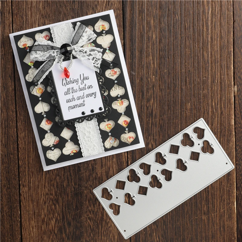 

DiyArts Border Frame Dies Cutting Die Craft Stencil Punching Templates New 2020 for diy scrapbooking Decorative Mold