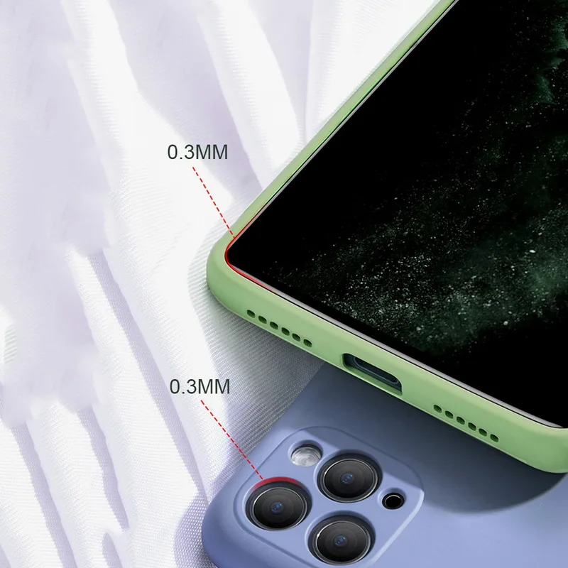 liquid silicone case for iphone 11 pro max case luxury camera lens protect full cover cases for iphone xr x xs 10 6 6s 7 8 plus free global shipping