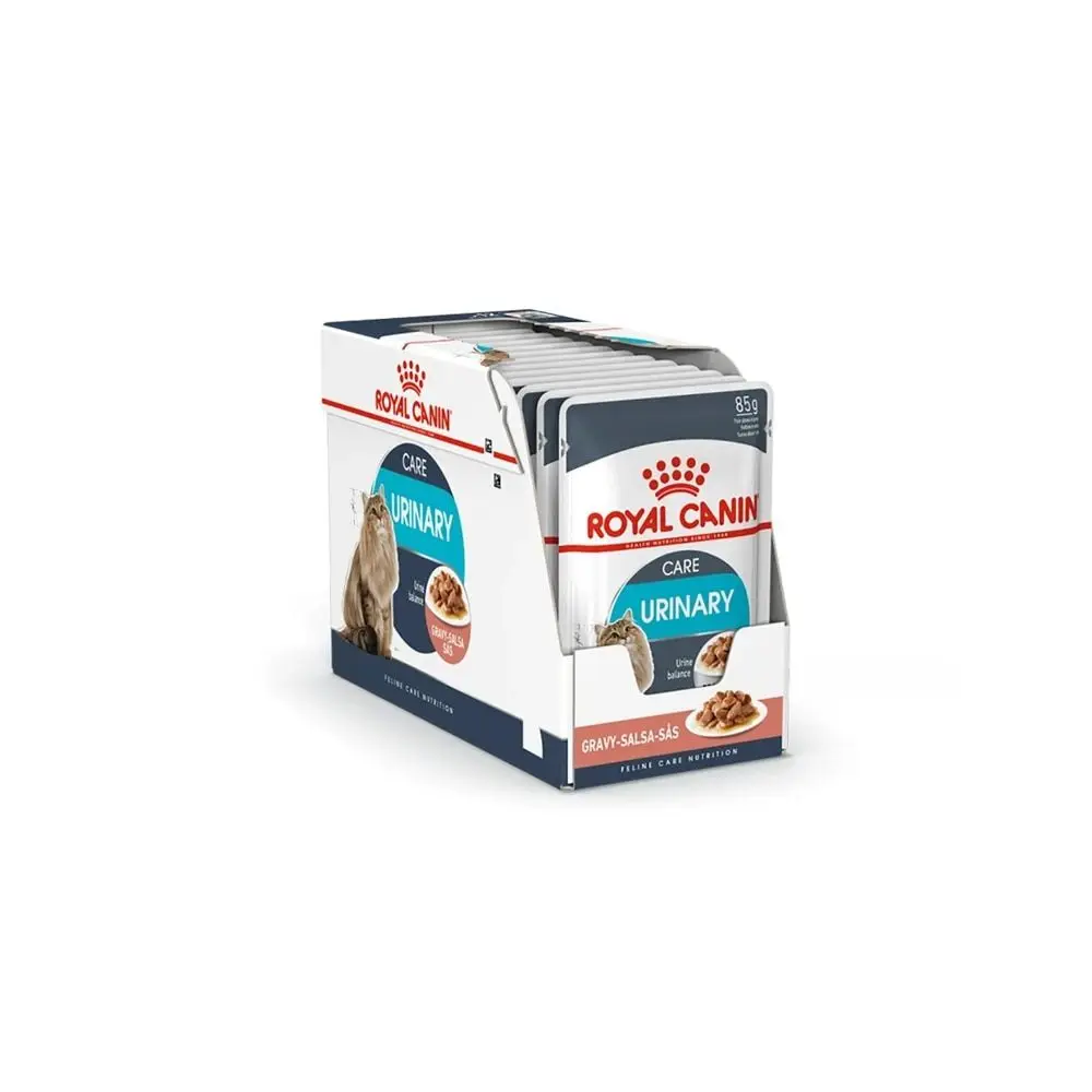 Royal Canin влажный корм для взрослых и пожилых кошек всех пород при МКБ соус (12шт в уп)