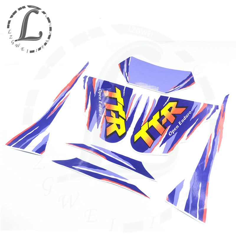 Бесплатная доставка полный набор стикеров для мотоцикла графический комплект