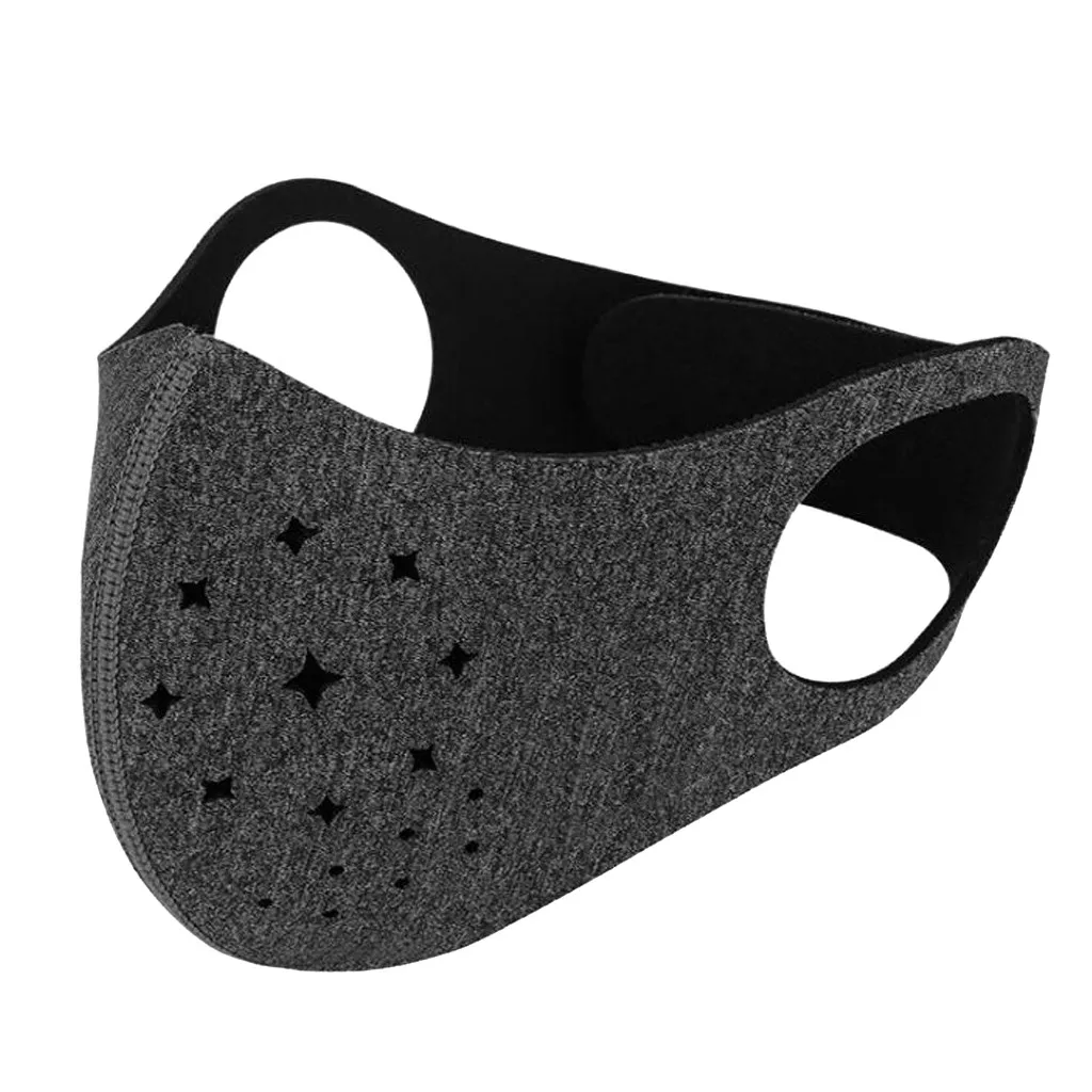 

Outdoor PM2.5 Breathable Cotton Mouth Cover Adult Unisex Face Mask With Vehicle Exhaust Mask Activated Carbon