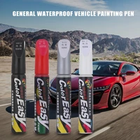 waterproof car touch up pen set car paint surface repair scratch repair paint white gray black red mixed color paint pen