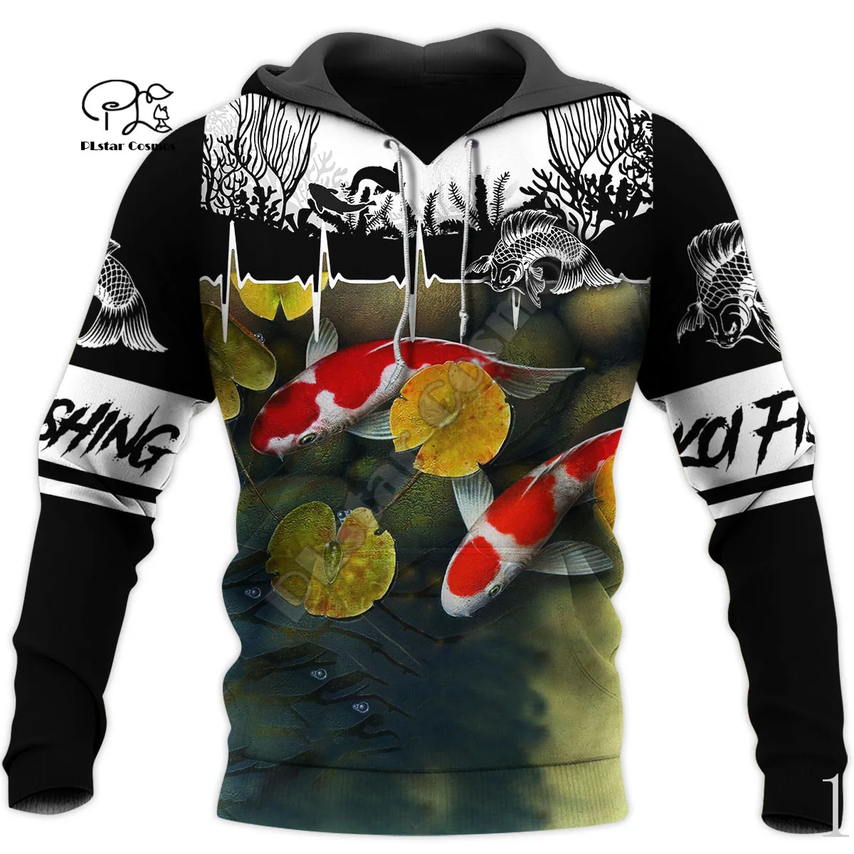 

PLstar Cosmos 3DPrint Newfashion Koi Fish Art Animal Casual Harajuku Streetwear Unisex Men/Women Funny Hoodies/Sweatshirt/Zip 13