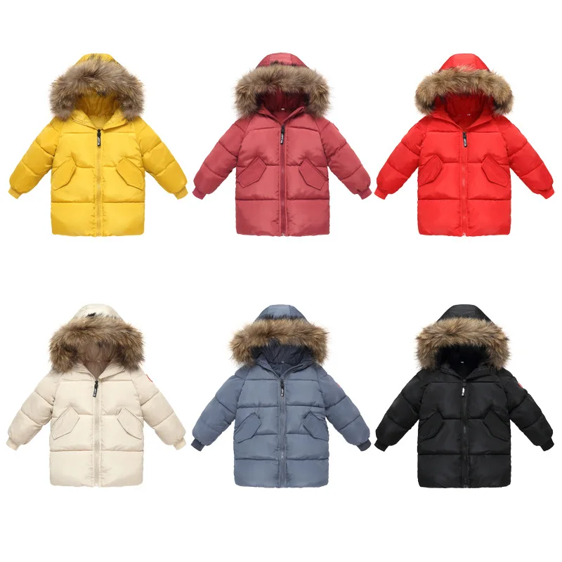 Baby Boys Jacket Autumn Winter Jacket For Boys Children Jacket Kids Hooded Warm Outerwear Coat For Boy Clothes 2 3 4 5 Year
