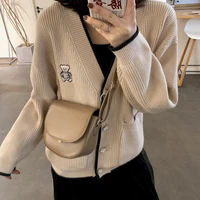 autumn and winter texture bag women autumn and winter 2021 new korean version of slung saddle bag fashion french shoulder bag