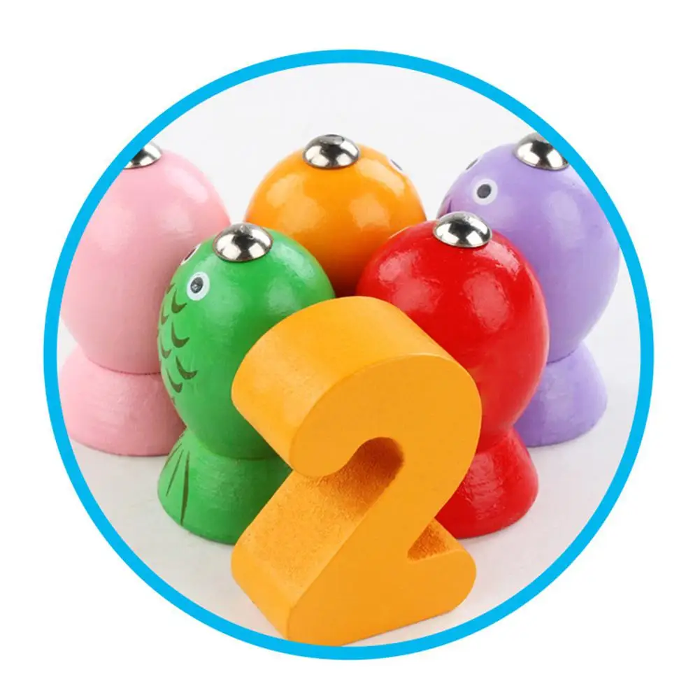 

Hobbylane 3 in 1 Fishing Number Color Cognitive Toy Educational Building Blocks for Kids