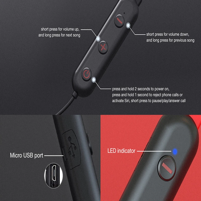 NILLKIN True Wireless Bluetooth наушники Легкие с шейным ободом Металлические магнитные
