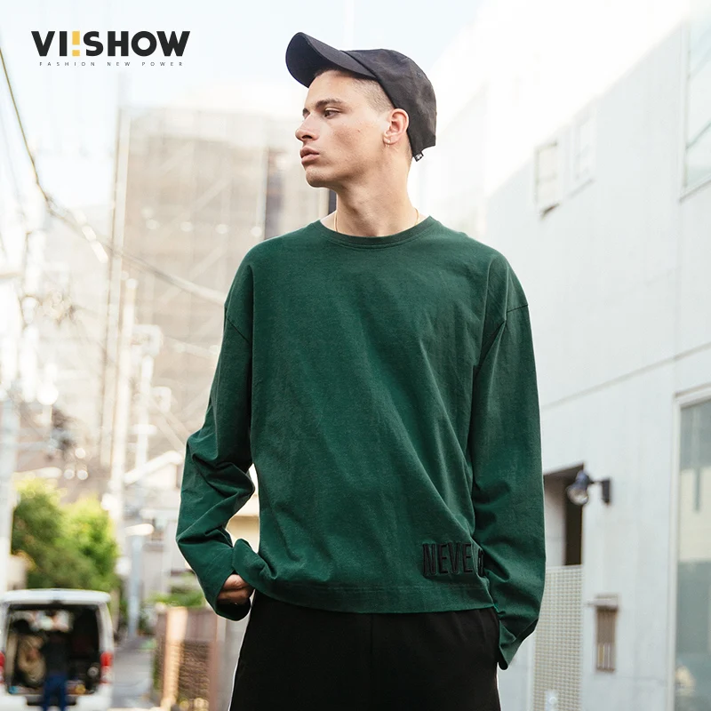 VIISHOW Новое поступление брендовая Футболка Мужская модная футболка с принтом