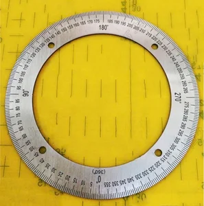 2015 г. 1 предмет. Наружный диаметр: 130 мм 360 градусов циферблат стальной диск