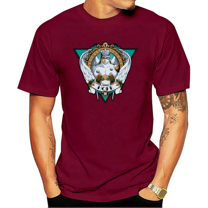 

Digimon T-shirt Patamon and Angemon Hope Digital Print Childish Japanese Anime Tshirt Eu Size