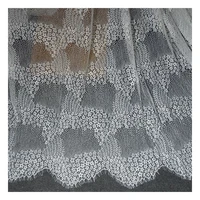 small plum flower 3m lot eyelash lace fabric 150cm white black diy exquisite lace embroidery clothes wedding dress accessories