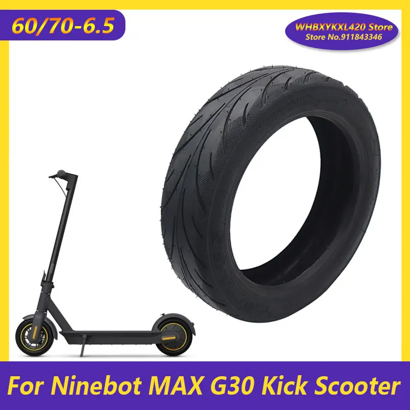 Оригинальная внешняя шина 60/70-6 5 бескамерная для Ninebot MAX G30 KickScooter Electric Scooter 10 дюймов