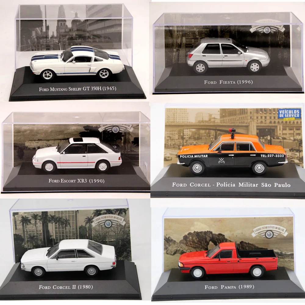 1:43 alтая IXO Corgi Ford Mustang/Corcel/Pampa/Sierra XR4/Escort XR3/Fiesta/GPA Marinha/F75/Galaxy литые модели игрушечных автомобилей