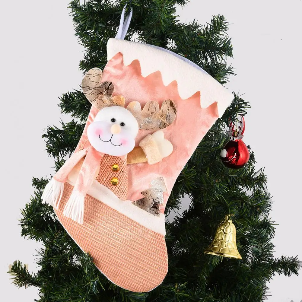 

Decorative Reusable Christmas Stocking Xmas Tree Pendant Ornament for Garden