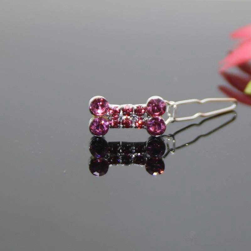 Милая собака зажим для волос кости Форма заколочки Щенок Кот красивый аксессуар