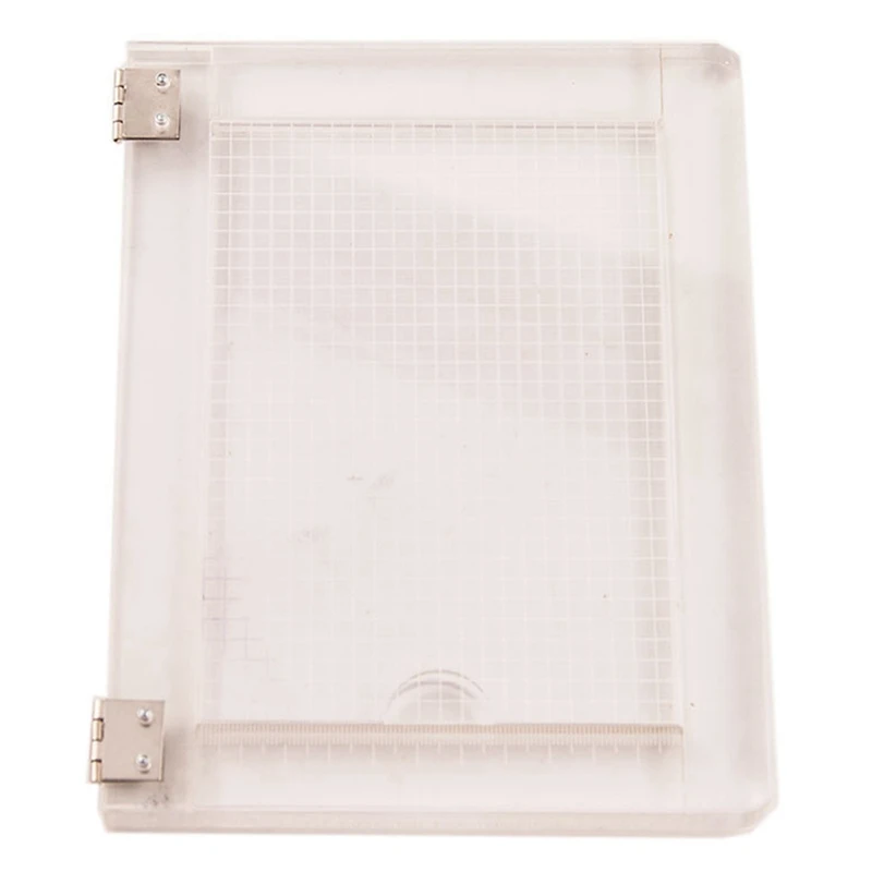 

Штамповочная платформа инструмент позиционирование Скрапбукинг Ремесло прозрачный штамп складная доска