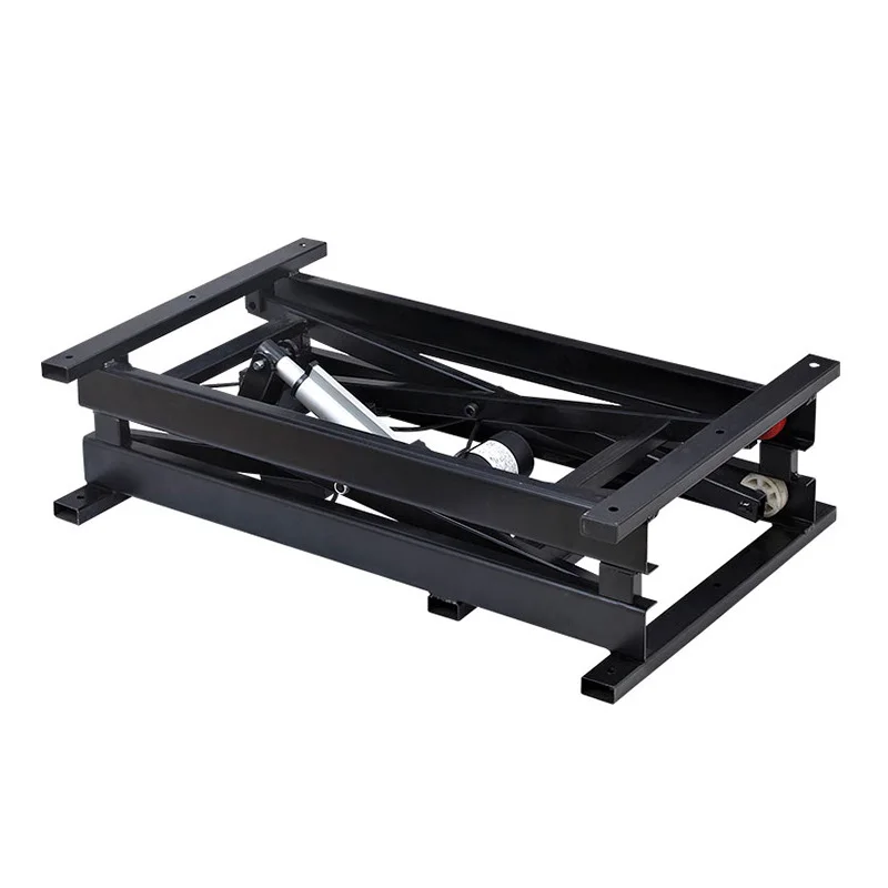 multifunctional tea table electric lift coffee shelf adjustable remote control end iron frame steady lifting |