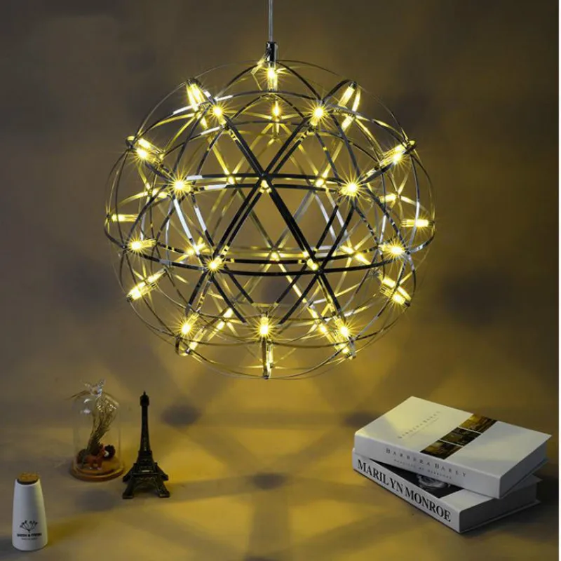 Креативные светодиодные люстры в скандинавском стиле современные светильники