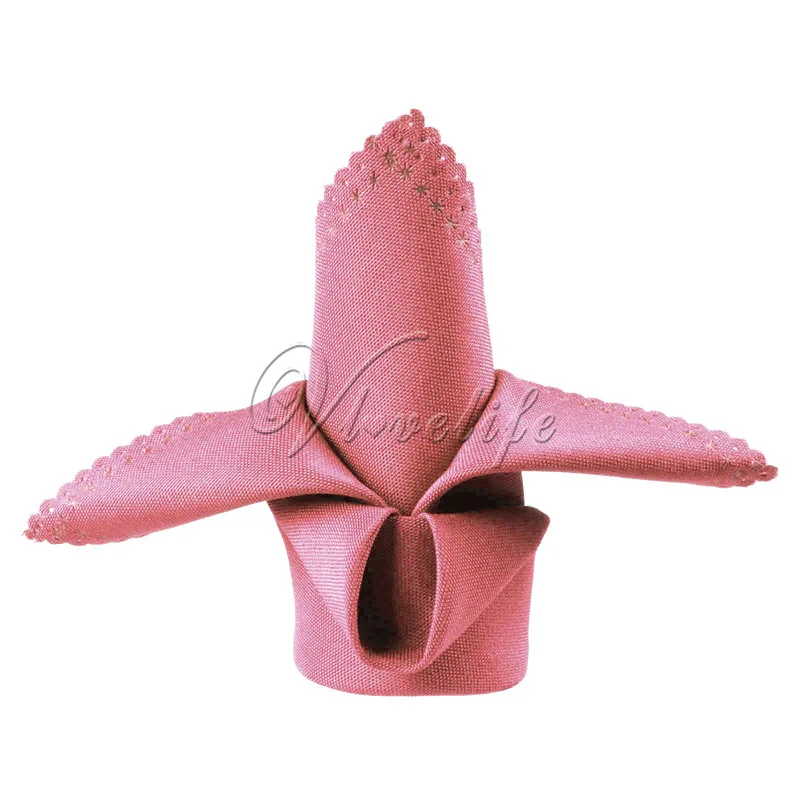 20 шт. льняная салфетка Полиэстеровая носовой платок 12 &quotx 12&quot столовая Банкетная