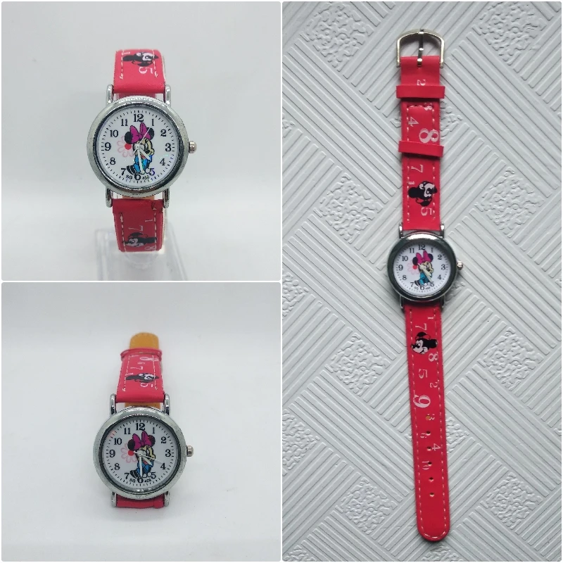 orange Reloj Infantil женские студенческие Детские часы принцесса алмаз детские часы Человек-паук Женские кварцевые наручные часы девочка мальчик часы - Цвет: orange