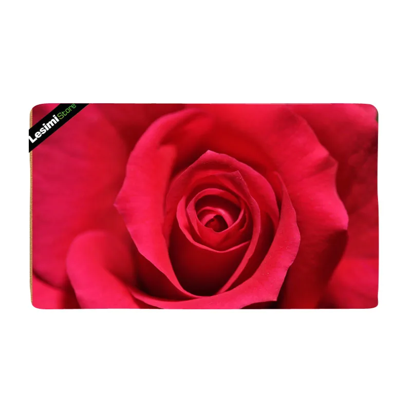 Коврик для ванной с розой плюшевый декоративный коврик нескользящей подкладкой