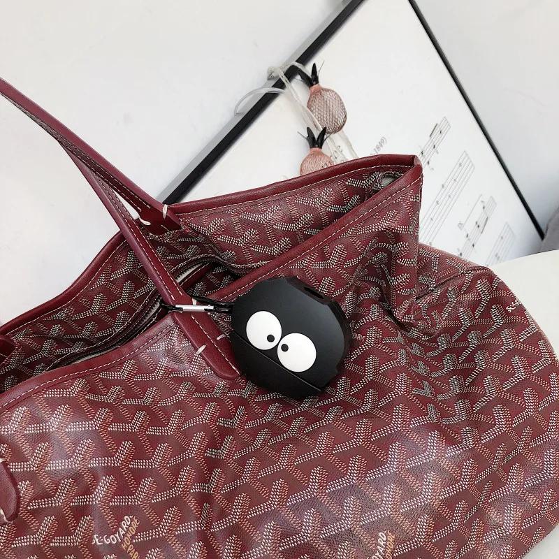 Силиконовый защитный чехол для наушников с изображением угольных