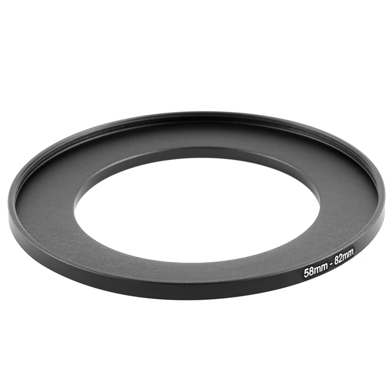 

58mm to 82mm Camera Filter Lens 58mm-82mm Step Up Ring Adapter