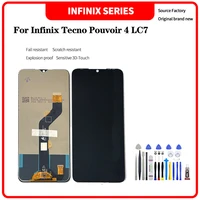 for infinix tecno pouvoir 4 lc7 lcd display touch screen digitizer assembly for infinix tecno pouvoir 4 lc7 lcd replacement