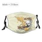 D серый человек Аллен Уокер аниме серия защитная маска смешная всегда вместе моющаяся Тканевая маска с фильтрами респиратор