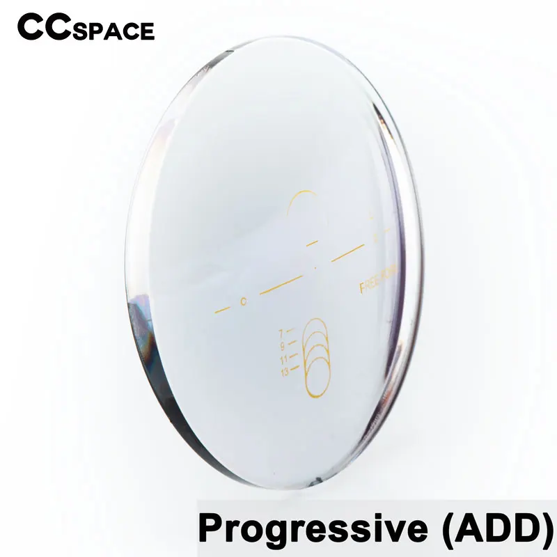 

A Pair Of Optical Lens Progressive Multi-focus GREEN-EMI Myopia Presbyopia Scratch-resistant 1.56 1.61 1.67 1.74 Index