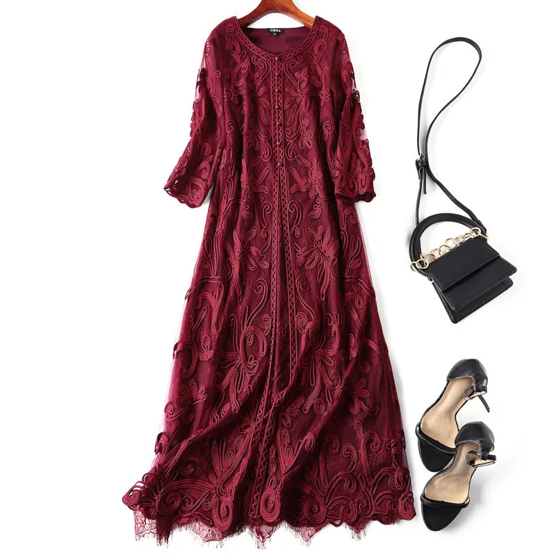 

of The Bride Dresses Wedding Formal Gowns 2020 New Arrival Lace Knee Length Mother Groom Dress Robe Plus Size